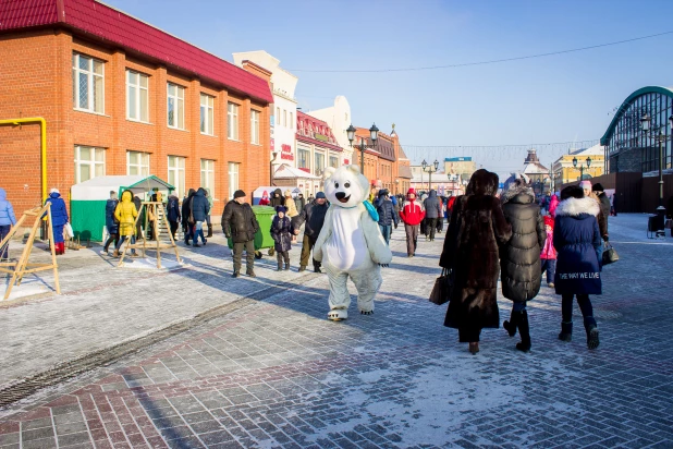 "Алтайская зимовка" в Барнауле.