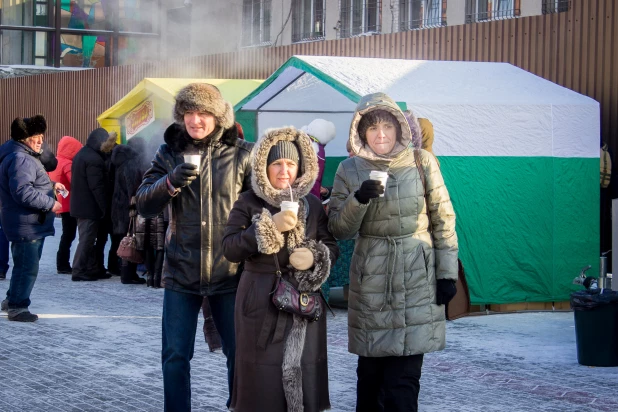 "Алтайская зимовка" в Барнауле.