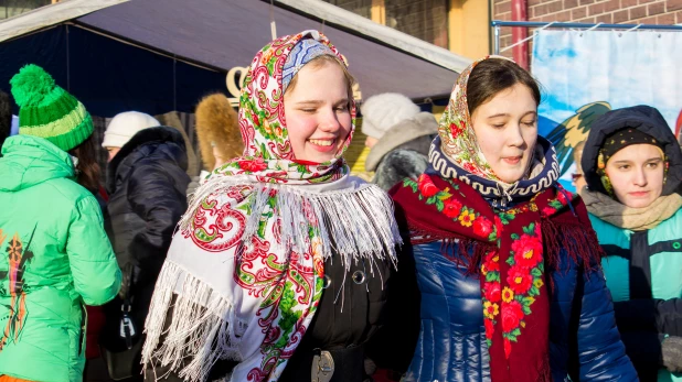 "Алтайская зимовка" в Барнауле.