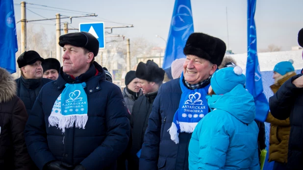 "Алтайская зимовка" в Барнауле.