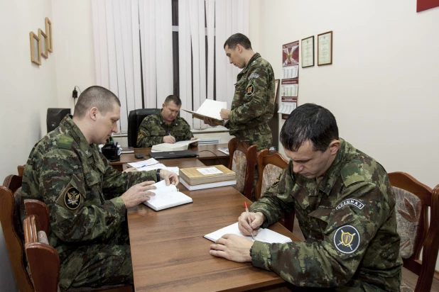 В спецназе алтайского УФСИН.