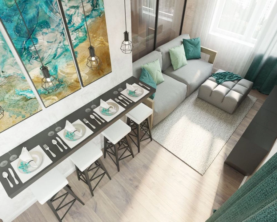 Интерьер (визуализация).