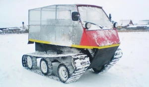 Барнаулец продает самодельный вездеход.