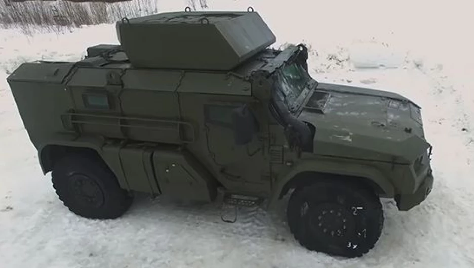 "Тайфун" - новый бронеавтомобиль для российских десантников.