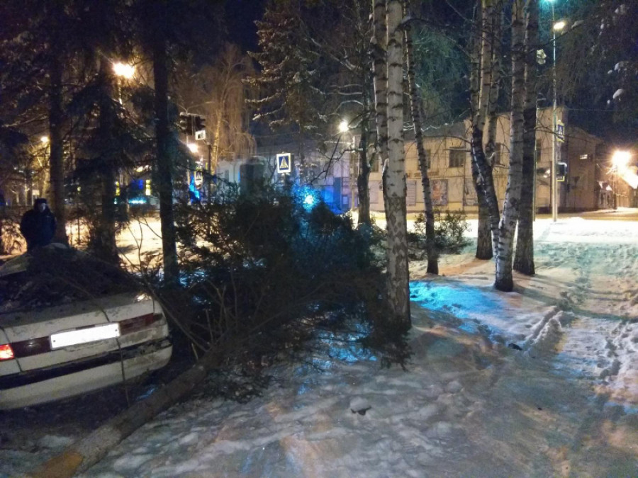 ДТП в Горно-Алтайске 3 января 2018 года.