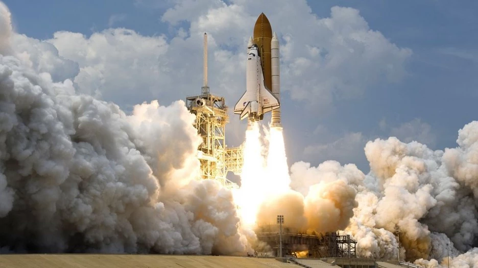 Запуск ракеты.