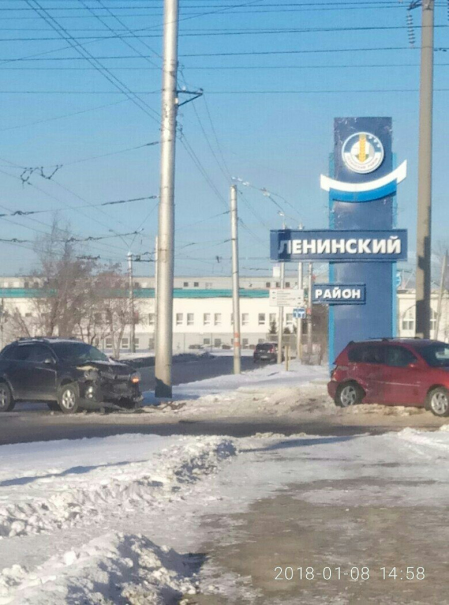 ДТП в Барнауле 8 января 2018 года