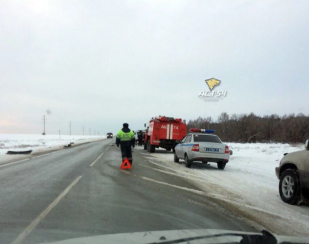 В жутком ДТП на трассе Новосибисрк-Барнаул погибли 6 человек.