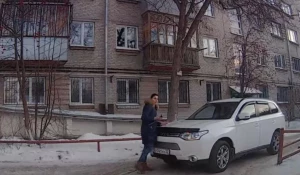 Наезд на женщину.