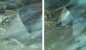 Часть вентиляционного дефлектора.