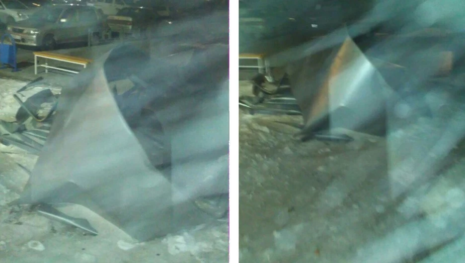 Часть вентиляционного дефлектора.