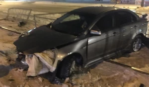 ДТП на перекрестке улиц Малахова и Антона Петрова. 14 января 2018 года.