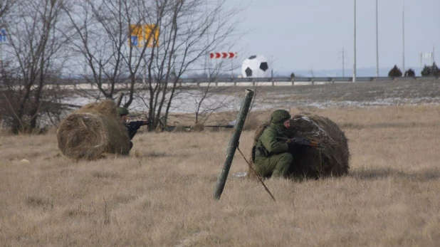 Учения в Ростовской области.