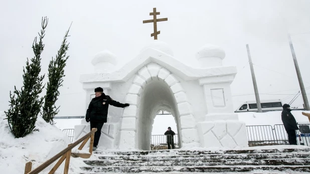 Крещение в Барнауле.