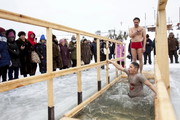 Крещение в Барнауле.