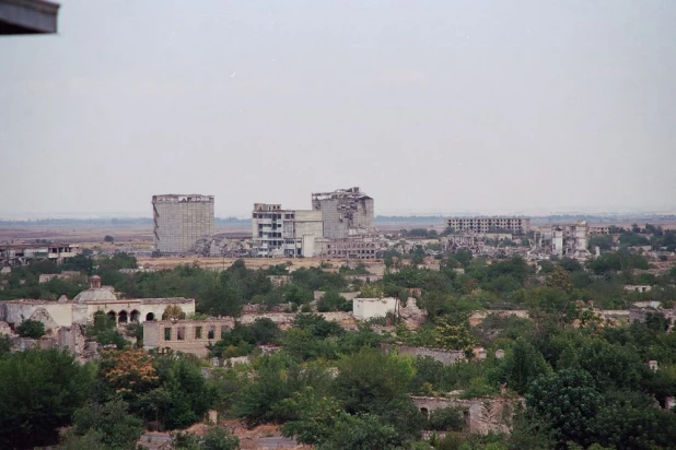 Агдам в Нагорно-Карабахской республике.