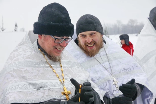 Крещение в Барнауле.