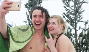 Крещение в Барнауле.