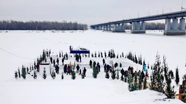 Крещение в Барнауле.