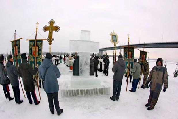 Крещение в Барнауле.