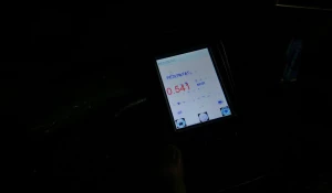 Алкотестер показал наличие спиртного.