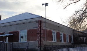 Один из пунктов речевого оповещения в селе Чарыш.