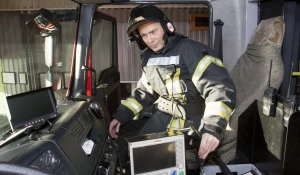 Один день в пожарной части.