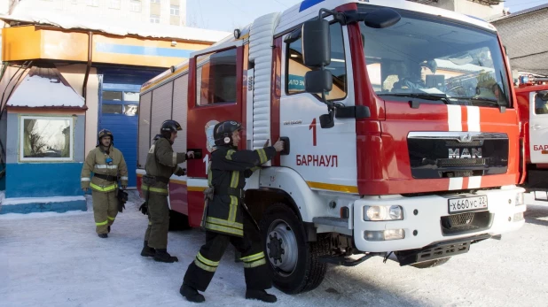 Один день в пожарной части.