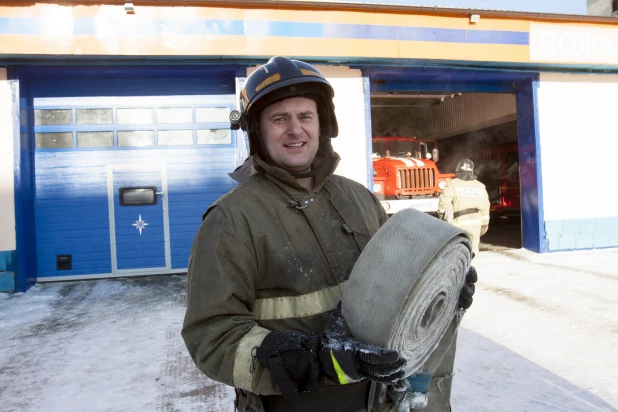 Один день в пожарной части.