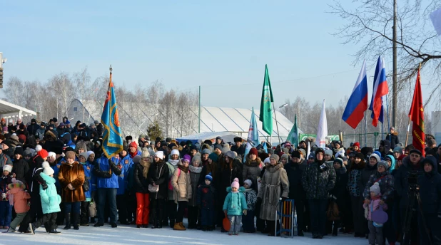 Патриотическая акция в Парке спорта