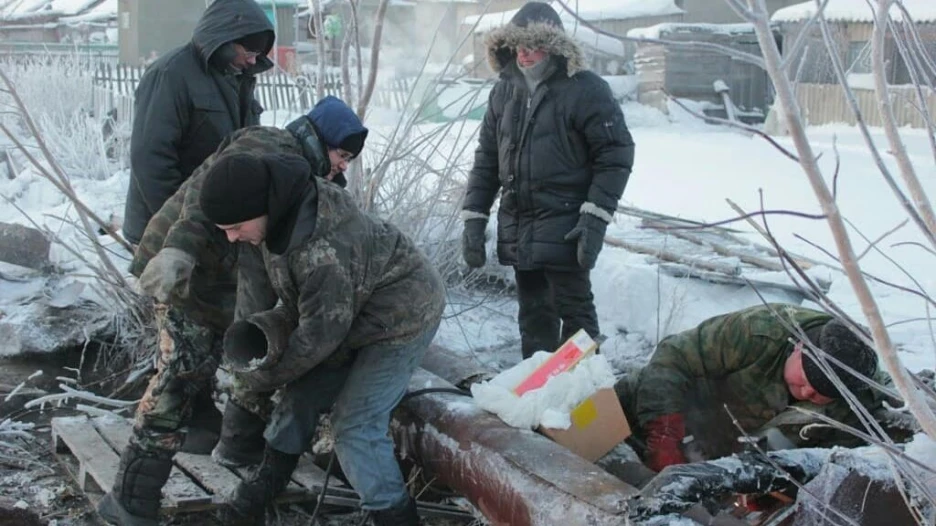 В селе Кусак из-за коммунальной аварии разморозилась теплотрасса.