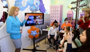 Мастер-класс в детском "Доме связи" в Барнауле.