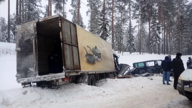 Смертельное ДТП в Ленинградской области