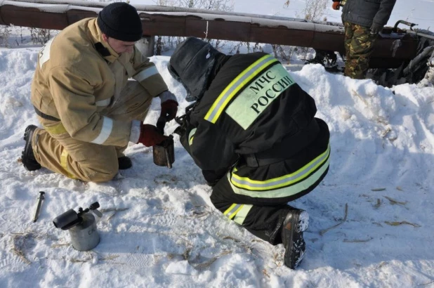 В селе Кусак.