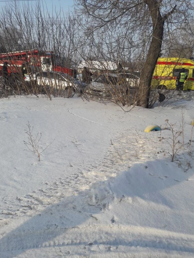 В Алтайском крае в жутком столкновении иномарок пострадали два человека.