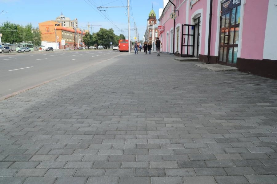 Тротуарная плитка.