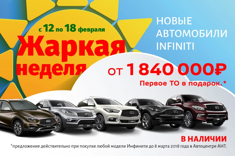 "Жаркая неделя" в Автоцентре АНТ.