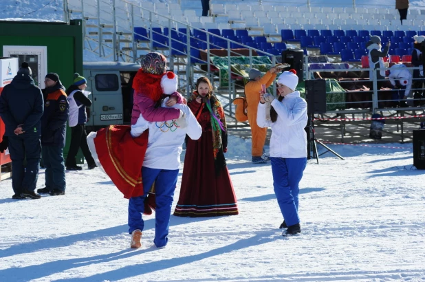 Открытие олимпиады городов Алтая на Белокурихе-2 