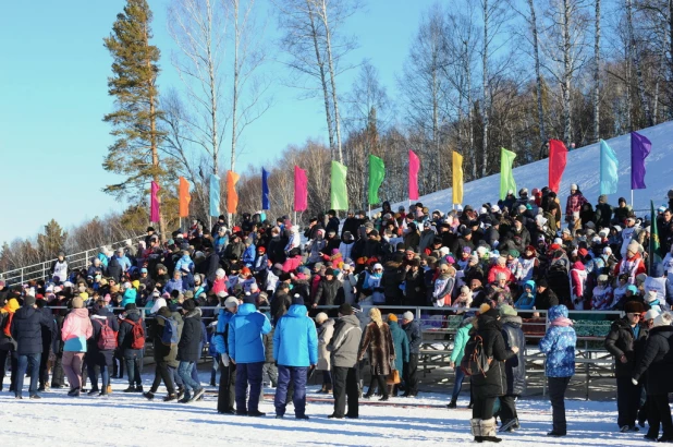 Открытие олимпиады городов Алтая на Белокурихе-2 