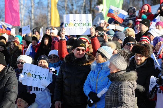 Открытие олимпиады городов Алтая на Белокурихе-2 