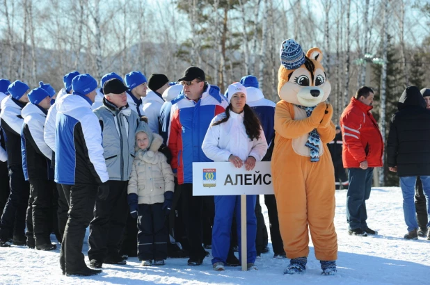 Открытие олимпиады городов Алтая на Белокурихе-2 