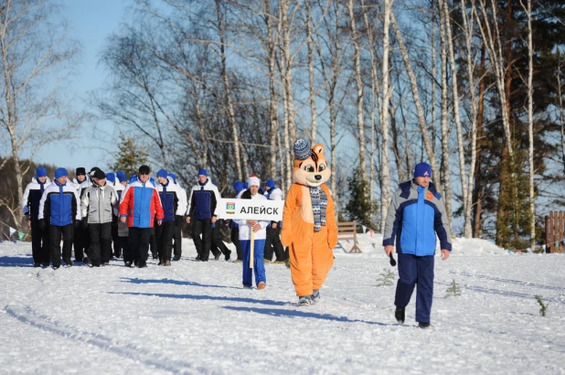 Открытие олимпиады городов Алтая на Белокурихе-2 