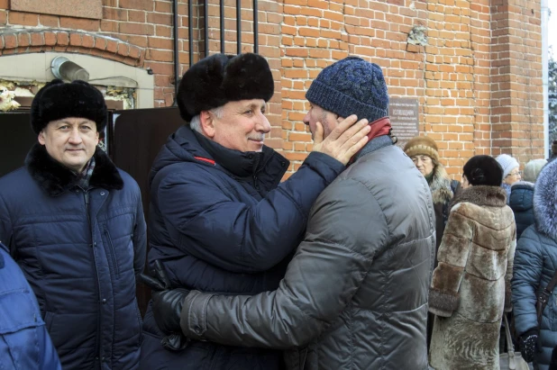 Митинг, посвященный 29-й годовщине вывода советских войск из Афганистана. Барнаул, 15 февраля 2018 года.