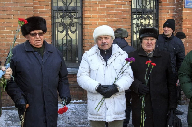 Митинг, посвященный 29-й годовщине вывода советских войск из Афганистана. Барнаул, 15 февраля 2018 года.