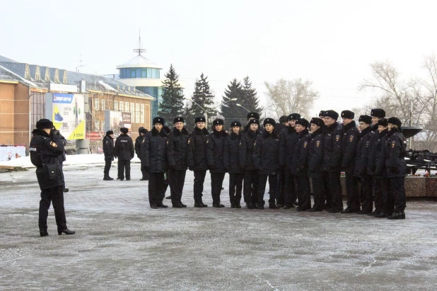 Митинг, посвященный 29-й годовщине вывода советских войск из Афганистана. Барнаул, 15 февраля 2018 года.