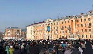 Митинг в Рубцовске 17 февраля 2018 года