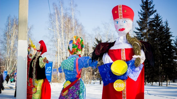 Масленица в Барнауле. 2018.