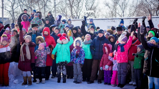 Масленица в Барнауле. 2018.