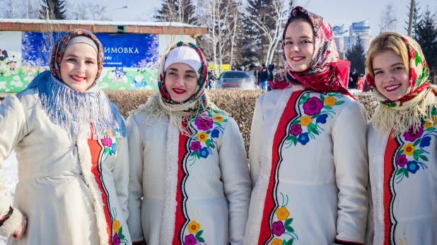 Масленица в Барнауле. 2018.