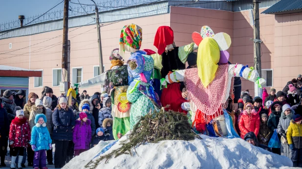 Масленица в Барнауле. 2018.